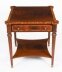 Vintage Pair Flame Mahogany Occasional Tables with Slides & Drawers 20th C Vintage Pair Flame Mahogany Occasional Tables with Slides & Drawers 20th C | Ref. no. A4887 | Regent Antiques