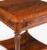 Vintage Pair Flame Mahogany Occasional Tables with Slides & Drawers 20th C Vintage Pair Flame Mahogany Occasional Tables with Slides & Drawers 20th C | Ref. no. A4887 | Regent Antiques