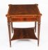 Vintage Pair Flame Mahogany Occasional Tables with Slides & Drawers 20th C Vintage Pair Flame Mahogany Occasional Tables with Slides & Drawers 20th C | Ref. no. A4887 | Regent Antiques