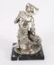 Antique Italian Silvered Bronze Sculpture Shepherd and Lamb 19th C Antique Italian Silvered Bronze Sculpture Shepherd and Lamb 19th C | Ref. no. A4898 | Regent Antiques