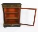 Antique French Napoleon III Ebonized Boulle Pier Cabinet c.1860 19th C | Ref. no. A4900 | Regent Antiques