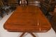 Vintage 10ft3" Regency Revival Twin Pillar Flame Mahogany Dining Table 20th C | Ref. no. A5012 | Regent Antiques