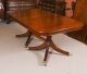 Vintage 10ft3" Regency Revival Twin Pillar Flame Mahogany Dining Table 20th C | Ref. no. A5012 | Regent Antiques