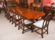 Vintage Regency Revival Flame Mahogany Dining Table & 10 Chairs Mid 20th C | Ref. no. A5012b | Regent Antiques