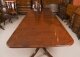 Antique Twin Pillar Mahogany Dining Table and 10 Hepplewhite Chairs 20th C Antique Twin Pillar Mahogany Dining Table and 10 Hepplewhite Chairs 20th C | Ref. no. A5016b | Regent Antiques