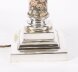Antique Pair 2ft Silver Plated Corinthian Column Table Lamps  20th C | Ref. no. A5017 | Regent Antiques