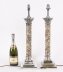 Antique Pair 2ft Silver Plated Corinthian Column Table Lamps  20th C | Ref. no. A5017 | Regent Antiques
