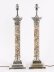 Antique Pair 2ft Silver Plated Corinthian Column Table Lamps  20th C | Ref. no. A5017 | Regent Antiques