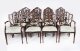 Antique Set of Sixteen Federal Revival Shield Back Dining Chairs  20th C | Ref. no. A5023 | Regent Antiques