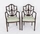 Antique Pair Federal Revival Shield Back Armchairs 20th Century Antique Pair Federal Revival Shield Back Armchairs 20th Century | Ref. no. A5023a | Regent Antiques