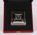 Vintage Cartier Paris Cased Palladium Plated Desk Alarm Clock C1990 | Ref. no. A5032 | Regent Antiques