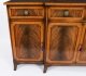 Vintage Pair Flame Mahogany Sideboards Retailed by Harrods Late 20th C | Ref. no. A5044F | Regent Antiques