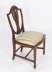 Vintage Set 12 English Harrods Shield Back Dining Chairs Mid 20th Century | Ref. no. A5044c | Regent Antiques