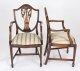Vintage Set 12 English Harrods Shield Back Dining Chairs Mid 20th Century | Ref. no. A5044c | Regent Antiques