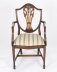 Vintage Set 12 English Harrods Shield Back Dining Chairs Mid 20th Century | Ref. no. A5044c | Regent Antiques