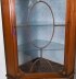 Pair Vintage English Flame Mahogany Corner Display Cabinets Harrods 20thC | Ref. no. A5044d | Regent Antiques