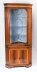 Pair Vintage English Flame Mahogany Corner Display Cabinets Harrods 20thC | Ref. no. A5044d | Regent Antiques