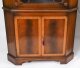 Pair Vintage English Flame Mahogany Corner Display Cabinets Harrods 20thC | Ref. no. A5044d | Regent Antiques