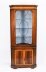 Vintage English Flame Mahogany Corner Display Cabinet Retailed Harrods 20th C | Ref. no. A5044e | Regent Antiques