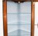 Vintage English Flame Mahogany Corner Display Cabinet Retailed Harrods 20th C | Ref. no. A5044e | Regent Antiques