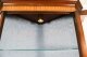 Vintage English Flame Mahogany Corner Display Cabinet Retailed Harrods 20th C | Ref. no. A5044e | Regent Antiques