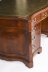Antique Flame Mahogany Serpentine Partners Pedestal Desk Circa 1900 | Ref. no. A5051 | Regent Antiques