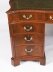 Antique Flame Mahogany Serpentine Partners Pedestal Desk Circa 1900 Antique Flame Mahogany Serpentine Partners Pedestal Desk Circa 1900 | Ref. no. A5051 | Regent Antiques