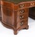 Antique Flame Mahogany Serpentine Partners Pedestal Desk Circa 1900 Antique Flame Mahogany Serpentine Partners Pedestal Desk Circa 1900 | Ref. no. A5051 | Regent Antiques