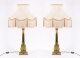 Antique Monumental Pair French Ormolu Corby Castle Table Lamps C1850 | Ref. no. A5062 | Regent Antiques