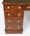 Antique Victorian Burr Walnut Twin Pedestal Desk C1860 19th C | Ref. no. A5067 | Regent Antiques