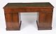 Antique Victorian Burr Walnut Twin Pedestal Desk C1860 19th C | Ref. no. A5067 | Regent Antiques