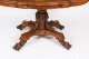 Antique Burr Walnut Oval Tilt Top Loo Dining Table Circa 1860 19th Century | Ref. no. A5068 | Regent Antiques