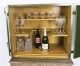 Antique Harrods Green Lacquered Cocktail Cabinet on Stand Mid 20th C | Ref. no. A5076 | Regent Antiques