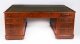Antique Victorian 6ft Flame Mahogany Partners Pedestal Desk c.1870  19th C | Ref. no. A5077 | Regent Antiques