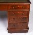 Antique Victorian 6ft Flame Mahogany Partners Pedestal Desk c.1870  19th C | Ref. no. A5077 | Regent Antiques