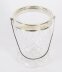 Vintage Pair Silver Plated  & Crystal Ice Pail Bucket Mid 20th Century | Ref. no. A5081a | Regent Antiques
