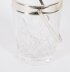 Vintage Silver Plate  & Crystal Ice Pail Bucket Mid 20th Century | Ref. no. A5081b | Regent Antiques