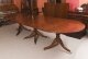 Vintage 15ft Regency Revival 3 pillar dining table & 14 Swagback chairs  20th C | Ref. no. A5083a | Regent Antiques