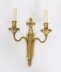Antique Pair of French Louis Revival 2 Branch  Ormolu Wall Lights C1880 | Ref. no. A5087a | Regent Antiques