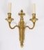 Antique Pair of French Louis Revival 2 Branch  Ormolu Wall Lights C1880 | Ref. no. A5087a | Regent Antiques