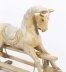 Vintage French Blond Polychromed Rocking Horse Mid 20th Century | Ref. no. A5092 | Regent Antiques