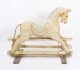 Vintage French Blond Polychromed Rocking Horse Mid 20th Century | Ref. no. A5092 | Regent Antiques