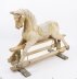 Vintage French Blond Polychromed Rocking Horse Mid 20th Century | Ref. no. A5092 | Regent Antiques