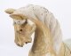 Vintage French Blond Polychromed Rocking Horse Mid 20th Century | Ref. no. A5092 | Regent Antiques