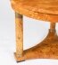 Antique Burr Elm Biedermeier Revival Coffee Occasional Table 20th Century | Ref. no. A5094 | Regent Antiques