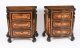 Antique Pair Italian Burr Walnut Serpentine Bedside Chests 18th C Antique Pair Italian Burr Walnut Serpentine Bedside Chests 18th C | Ref. no. A5096 | Regent Antiques