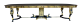 Vintage 12ft 6" Ebonised Cut Brass Boulle Dining Conference Table  20th C | Ref. no. A5103 | Regent Antiques
