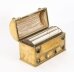Antique English Brass Agate Cabochon Mounted Two Piece Desk Set Mid 19th C | Ref. no. A5113a | Regent Antiques
