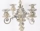 Antique Pair Swedish Five Light Silver Plated Candelabra A.G. Dufva 19th C | Ref. no. A5119 | Regent Antiques