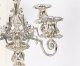 Antique Pair Swedish Five Light Silver Plated Candelabra A.G. Dufva 19th C | Ref. no. A5119 | Regent Antiques